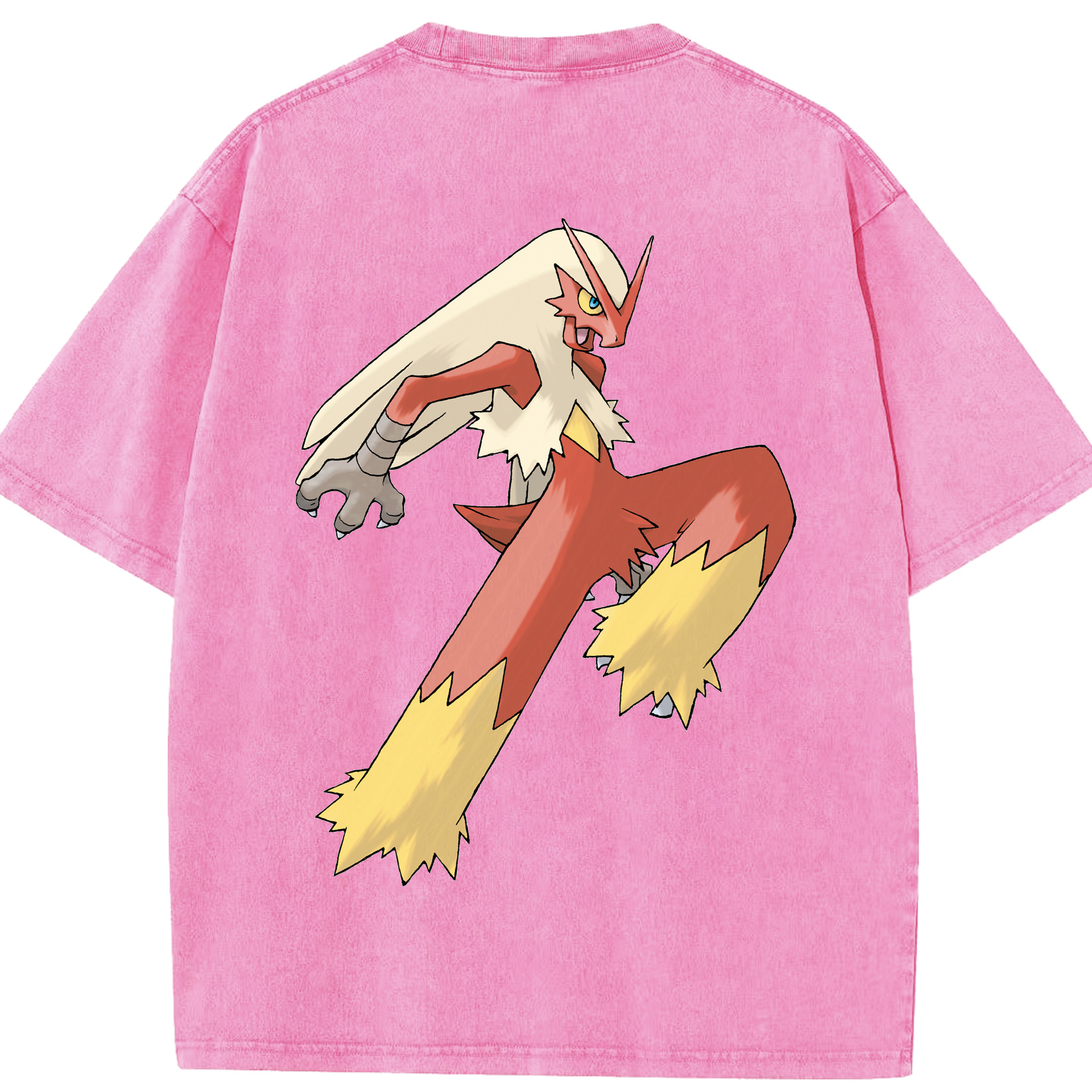 （画像用） ポケットモンスター Pokémon 綿100% ヴィンテージ風 半袖Tシャツ（背面プリント）